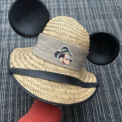Mickey Mouse Disney Safari Hat with Ears Jacobson Made USA | eBay