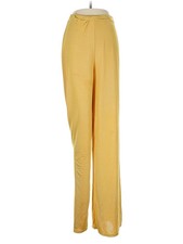 Nasty Gal Inc. Women Yellow Dress Pants 6
