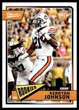 2018 Panini Classics Kerryon Johnson Rookie Detroit Lions #217