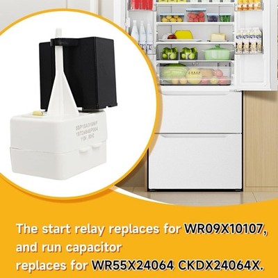 Upgrades Refrigerator Start Relays & Overload Capacitor Replacement Kit