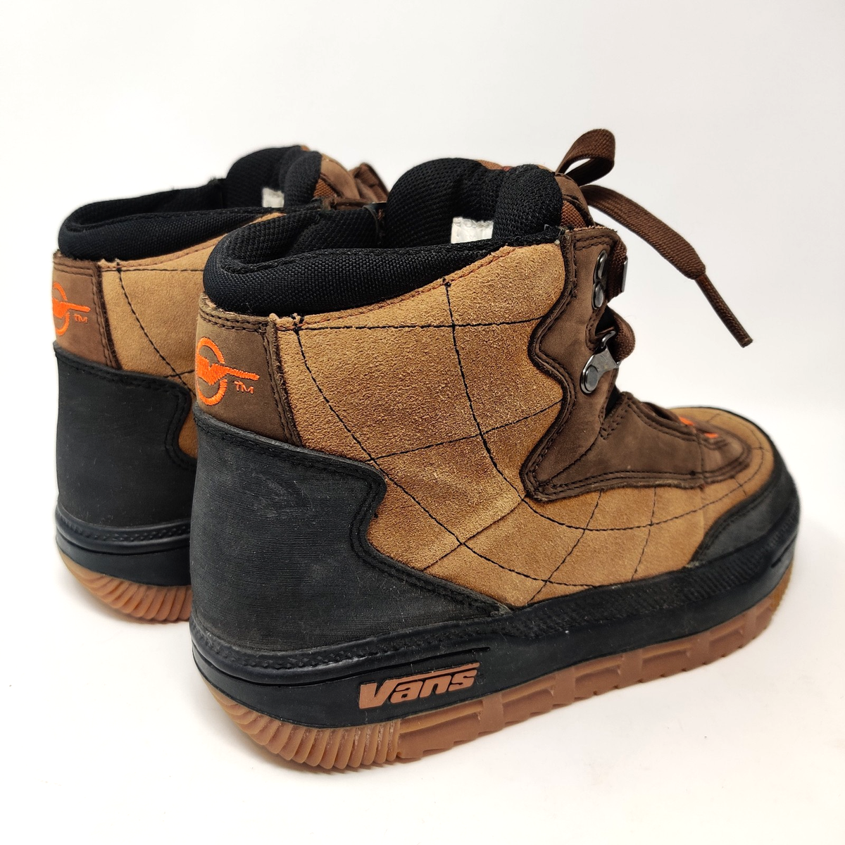 Old School Vans Parker Freestyle Snowboard Boots US 9 Brown Black