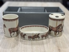 Andre Richard Memories Bathroom Set; Soap Dish, Cup And Toothbrush Holder  Box