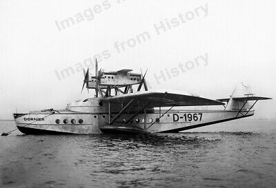 8x10 Print Dornier Aircraft DO-X Flying Boat 1929 #DOX2
