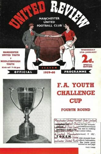Middlesbrough Football Schoolboy & Youth Fixtures