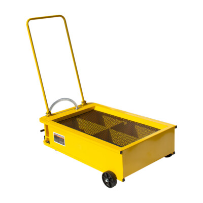 #ad 25 Gallon Low Profile Oil Drain Pan Tank Electric Pump Evacuation $259.89