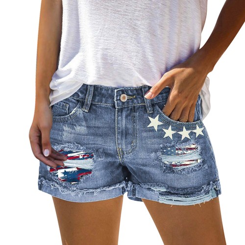 Women Summer Shorts Pant High Waist 