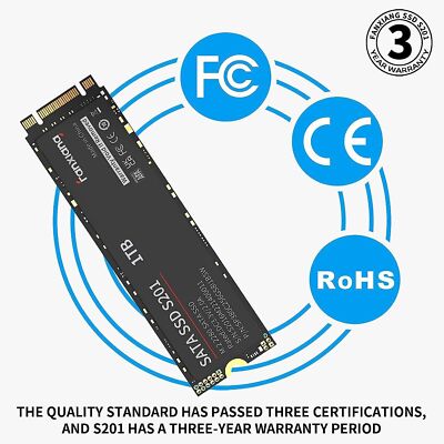 Fanxiang 1TB M.2 2280 SATA SSD NGFF Solid State Drive Internal
