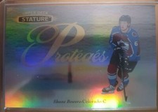 2020-21 Upper Deck Stature Prateges Shane Bowers Rookie Colorado Avalanche #P-48
