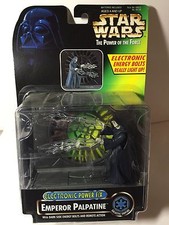 Star Wars Power of the force Emperor Palpatine Electronic Power FX - Kenner -NIB