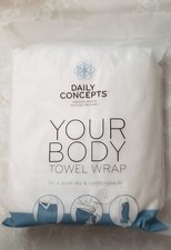 NEW Daily Concepts Your Body Towel Wrap Quick Dry Comfortable fit