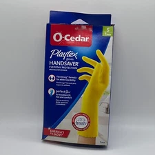 O-Cedar Playtex Handsaver Cleaning Glove SMALL Household Cleaning Supplies 1Pair