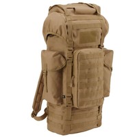 Brandit Combat Tagesrucksack MilitäR 66L Bundeswehr Armee Rucksack Molle Camel