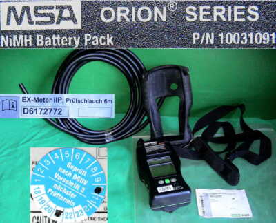 4 Gas Messgerät MSA Orion Plus Gaslecksuchgerät Gasmeßgerät Gas Leak Detector BW