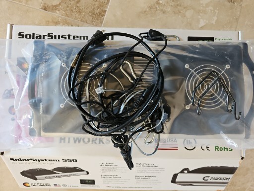Solar System 550 Commercial LED Grow Light California Lightworks
