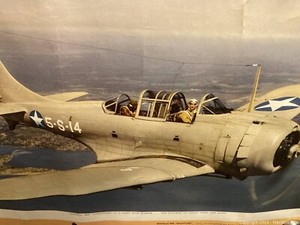 9 Vintage Military Plane Posters