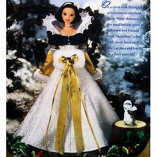snow white barbie 1998
