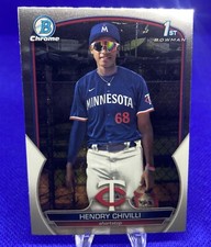 2023 Bowman Chrome Hendry Chivilli 1st #BCP-236 Twins