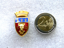 POLICE MUNICIPALE DE LIMOGES ANCIEN INSIGNE DE KEPI DORE*