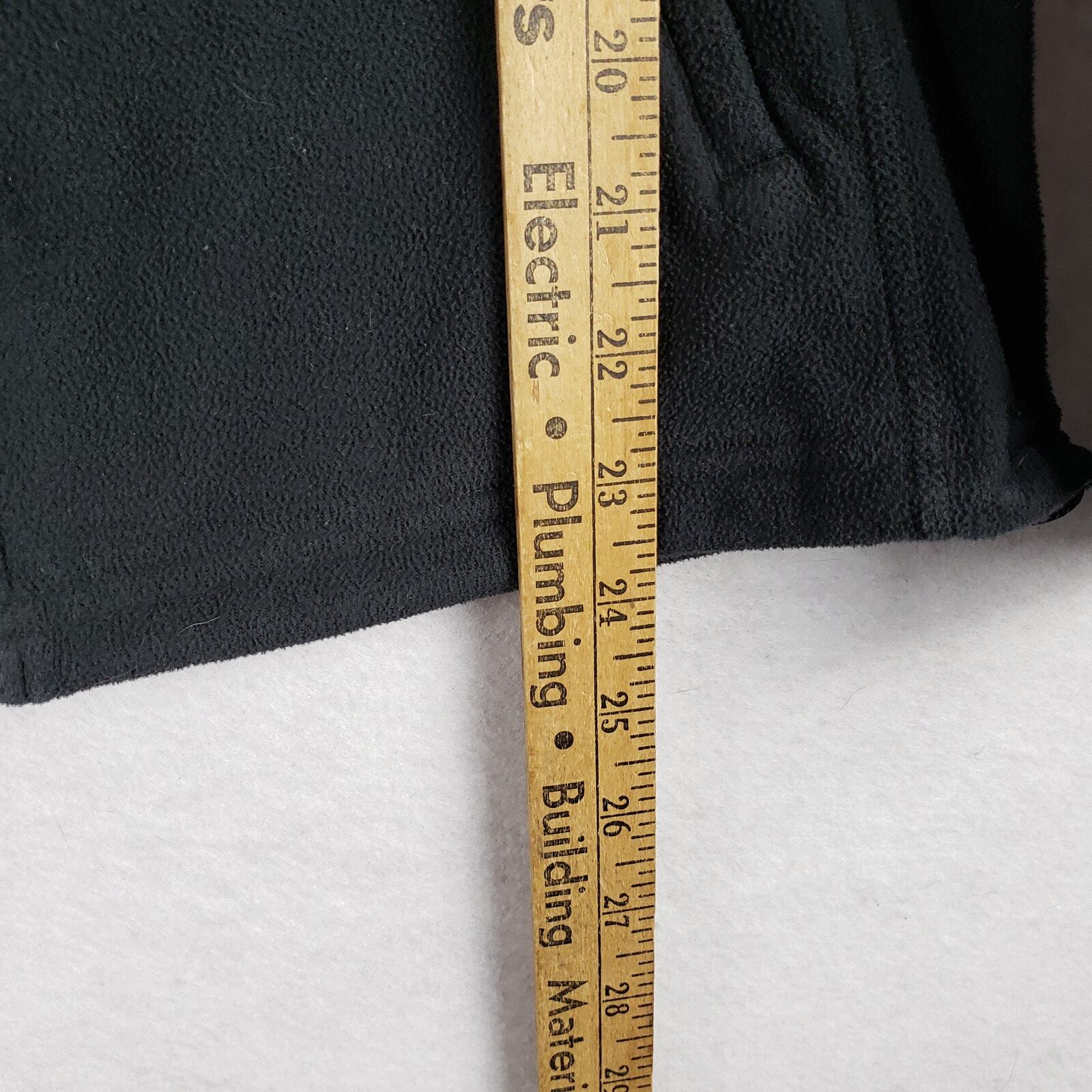 The North Face Women's M Full Zip Fleece Sweatshirt Jacket Solid Black Classic thumbnail 4