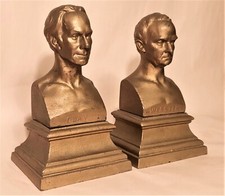 HENRY CLAY Karl Müller vtg bust daniel webster statue cigar lounge smoking club