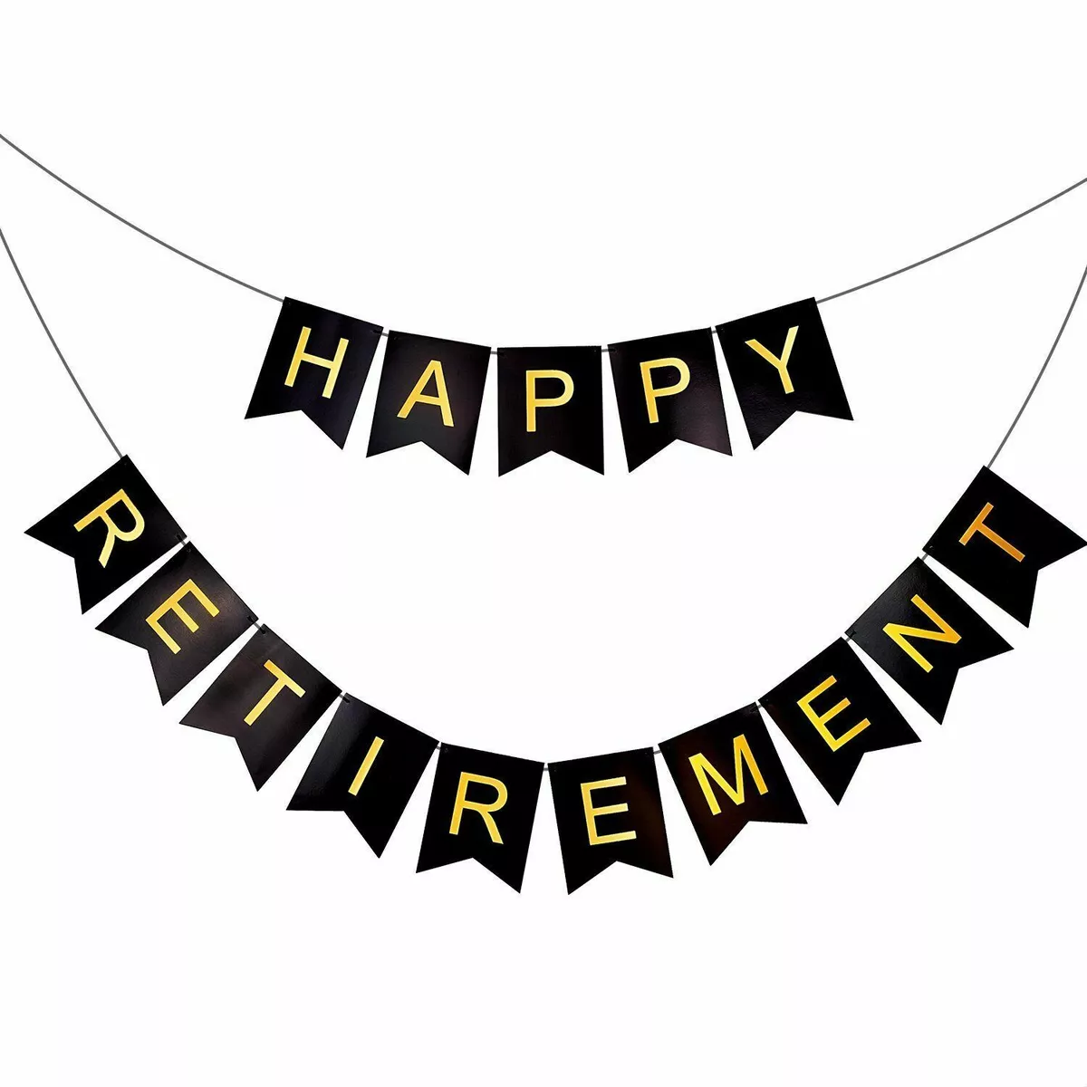 Retirement banner on sale