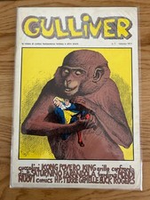 GULLIVER LA RIVISTA DI COMICS FANTASCIENZA FANTASY E STORIE N° 1 FEBBRAIO 1977