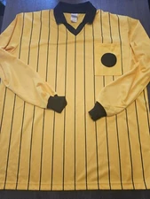 High Five Soccer Ref Yellow Polo Jersey Adult Size XL