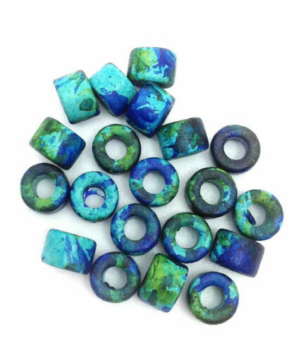 10 Perles Jaspe Noir Mat 10mm - Boules Sablées Givrées, Neuf, EAN 8741140025868