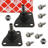2X febi Traggelenk FüR Fiat Ducato 250 Peugeot Boxer Citroen Jumper Vorne Unten