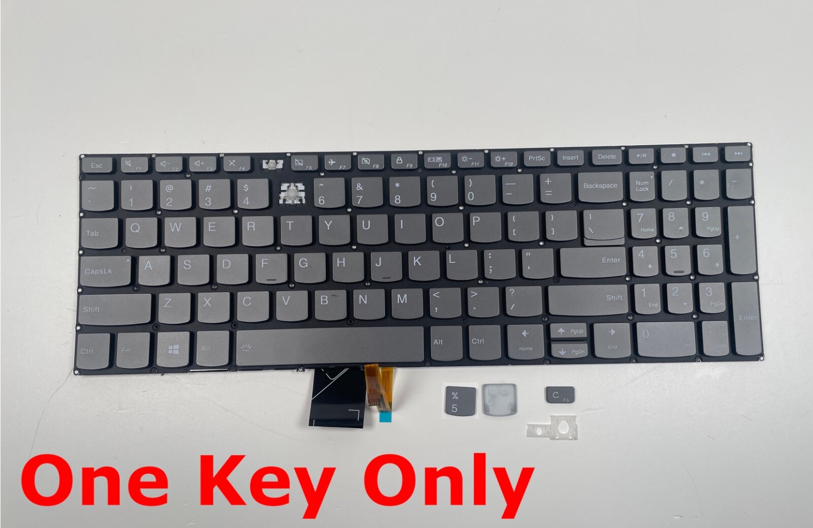 Lenovo ideapad s340-15api touch US Keyboard One Key Cap + Hinge ...