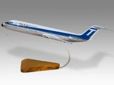 McDonnell Douglas DC-9-31 TAA Royal Mail Wood Airplane Model Small Scale 1/130
