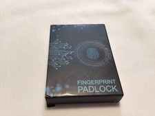 Smart Fingerprint Door Lock Keyless Anti-theft Security Padlock USB Rechargeable