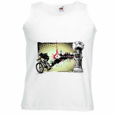Tank Top MOUNTAINBIKE FAHRRADFAHREN ADRENALIN FAHRRAD MOUNTAINBIKE