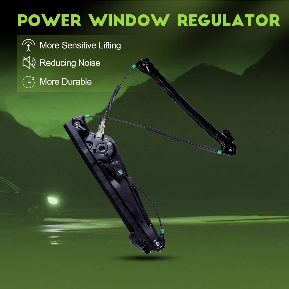 Regulador de janela dianteiro direito sem motor para BMW 745i 745Li 750i 750Li 760i - Imagem 3 de 4