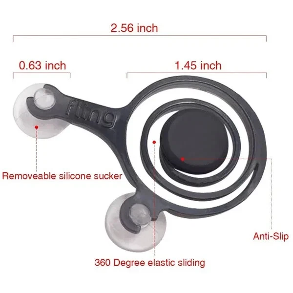 Smartphone Joystick Attachment - Transparent - Image 4 of 4