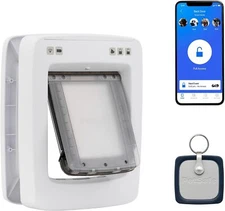 PetSafe SmartDoor™ Microchip Connected Pet Door Selective Entry for Dog and Cat