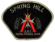 SPRING HILL – SWAT SRT - TENNESSEE TN Sheriff Police Patch SUBDUED