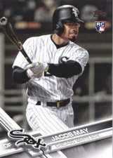 2017 Topps Update #US192 Jacob May Chicago White Sox Rookie Card