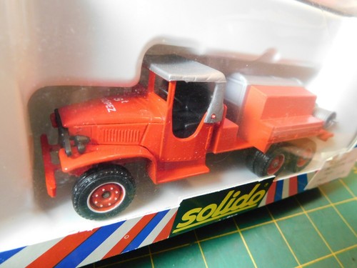 Vtg. Solido No.3116 GMC Citerne Fire Truck Model Made in France 1:43 Scale - Picture 5 of 9