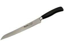 Solingen Brotmesser geschmiedet 34,5 / 23 cm Solinger Wellenschliff K&uuml;chenmesser