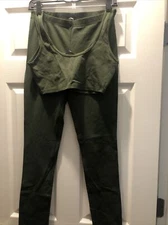 Green Two Piece Crop Top Size M NWT