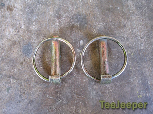 2 x new Front Seat Pin Jeep M151 A1 A2 10885549