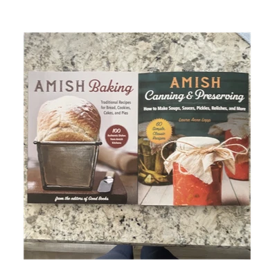 Good Books Amish Baking & Canning Cookbooks Lot of 2 Paperback Illustrated - Image 1 of 3