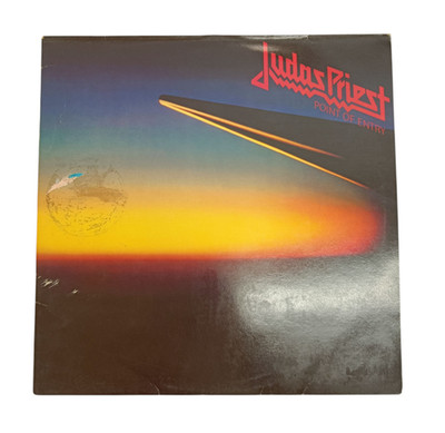 Judas Priest   Point Of Entry Vinyl LP Schallplatte 1981 CBS CBS84834
