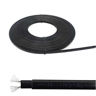 Heating Cable Self-regulating Wire 5/6/7/10/20/30/50m 65 ±5  7.3mm Width