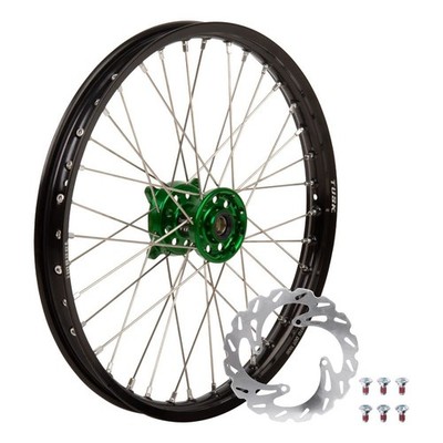 Tusk Impact Complete Front Wheel Package For KAWASAKI KX250F 2004-2005,2007-2014