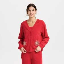 Women Embroidered Cardigan - Universal