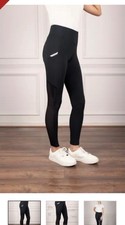 New coldstream darnick riding tights ladies black