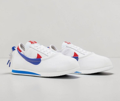 Nike Cortez x Clot 'Forrest Gump' Mens Shoes Size 11.5 White/Royal DZ3239 100 
