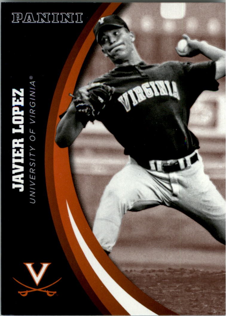 2016 Panini Virginia #38 Javier Lopez
